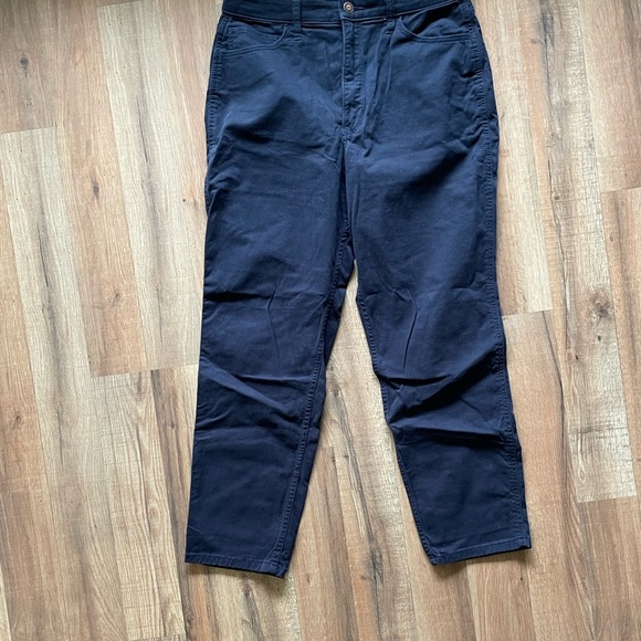 Hollister Navy Blue Chinos - Picture 2 of 4